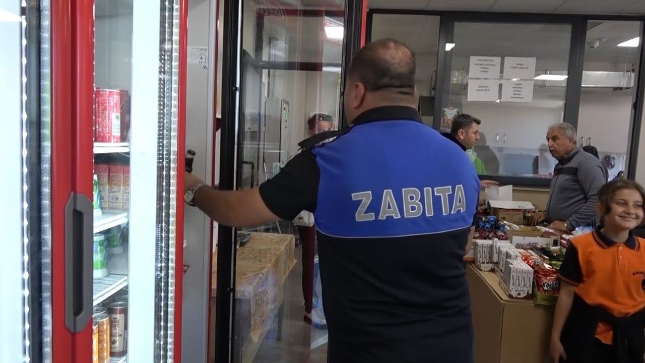 Kilis’te okul kantinleri ve çevredeki marketlerde denetim