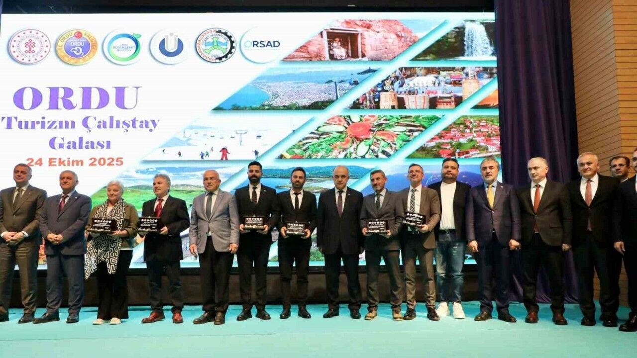 Ordu’da Turizm Çalıştayı’nın galası yapıldı