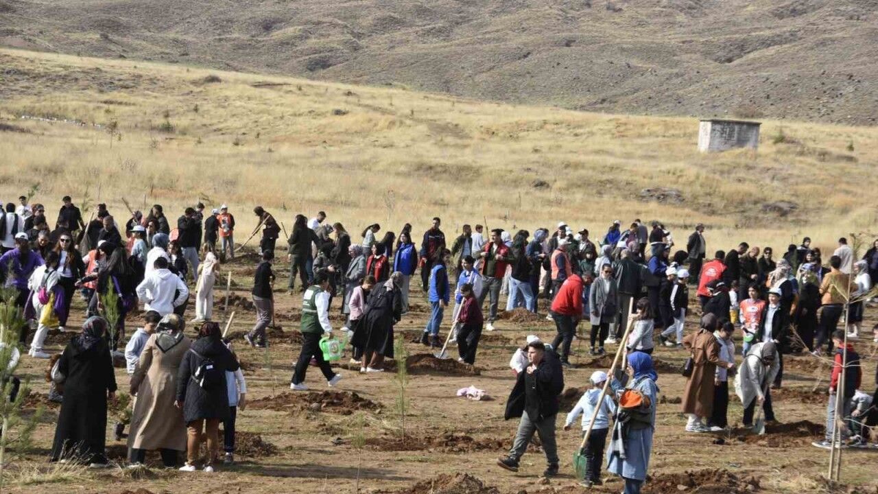 Bitlis’te milli ağaçlandırma seferberliği