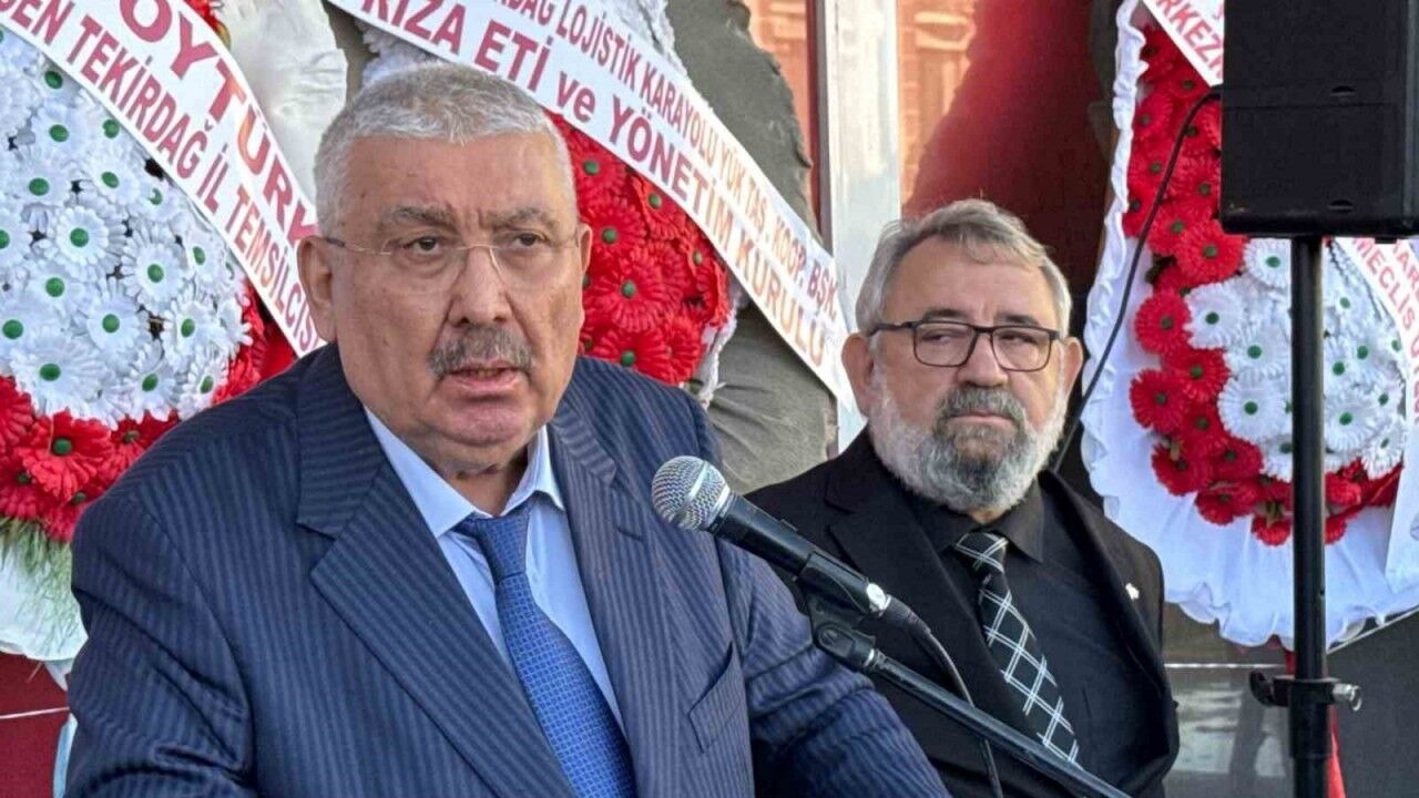 MHP Genel Başkan Yardımcısı Yalçın Tekirdağ’daki açılışta Terörsüz Türkiye sürecini değerlendirdi