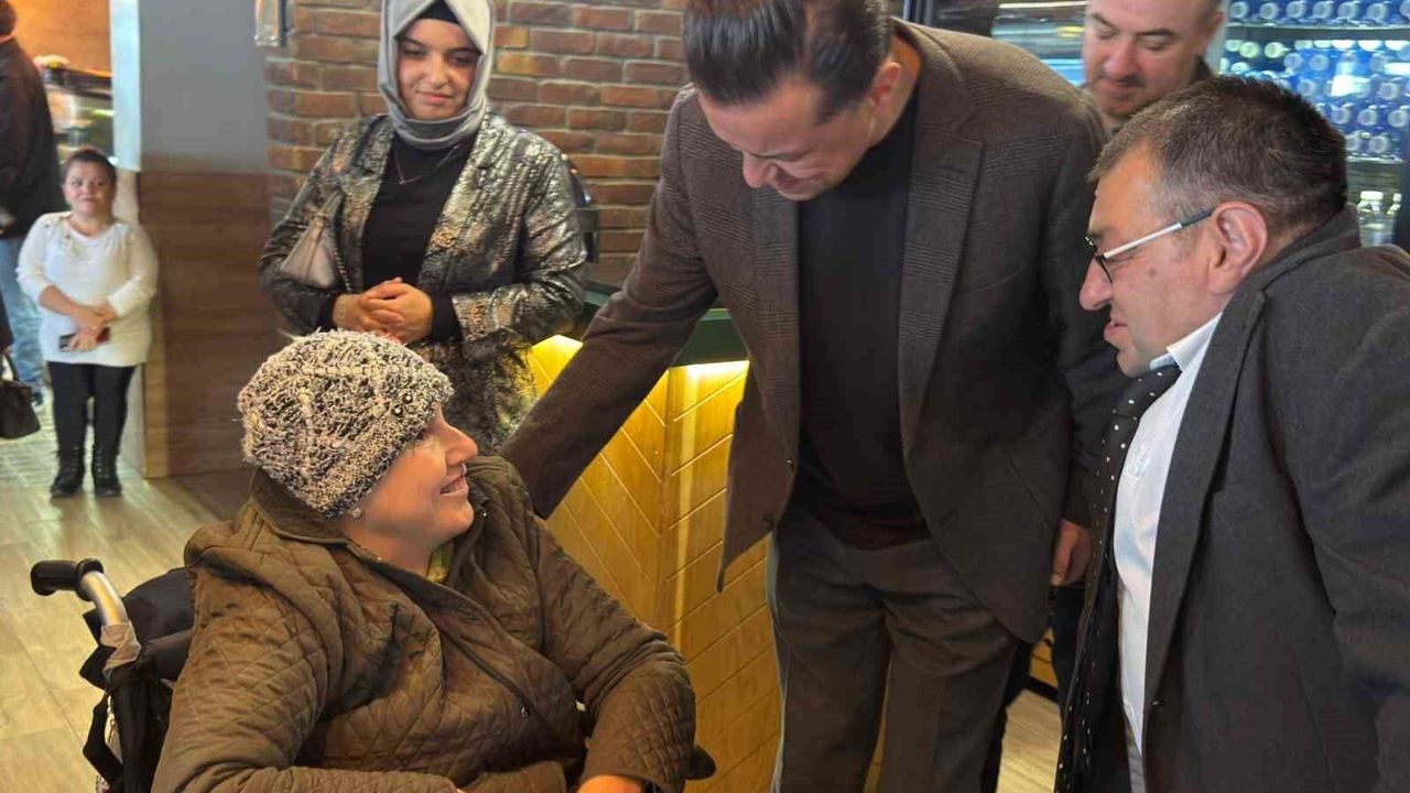 Milletvekili Hatipoğlu, 3 Aralık Dünya Engelliler Günü kahvaltısına katıldı
