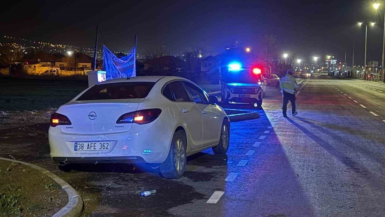 Polisten kaçan alkollü sürücü kaza yapınca yakayı ele verdi