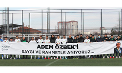 KAYSERİ ŞEKERSPOR KULUBÜ ADEM ÖZBEK’İ UNUTMADI