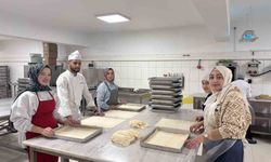Ankara'da Hanım Evinde lezzetin ustalığı imalathanede öğretiliyor
