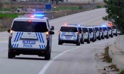 Kırklareli'nde Emniyet teşkilatına 64 yeni araç