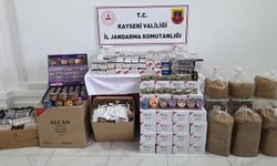 Develi’de kaçakçılık operasyonu: 26 bin 240 içi tütün doldurulmuş makaron