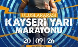 6. Uluslararası Kayseri Yarı Maratonu heyecanı başlıyor