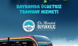Başkan Büyükkılıç: 'Bayramda 381 bin kişiye ücretsiz tramvay sağladık'