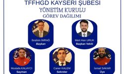 TFFHGD görev dağılımını yaptı