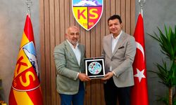 Mahmut Arıkan'dan Kayserispor yönetimine hayırlı olsun ziyareti
