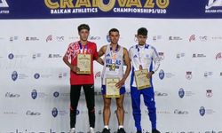 Mustafa Kaya U20 Balkan Şampiyonası'nda gümüş madalya kazandı