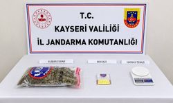Kayseri'de 1 kilo uyuşturucu ele geçirildi