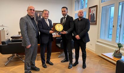 AKİB yönetiminden Amsterdam Başkonsolosu’na ziyaret