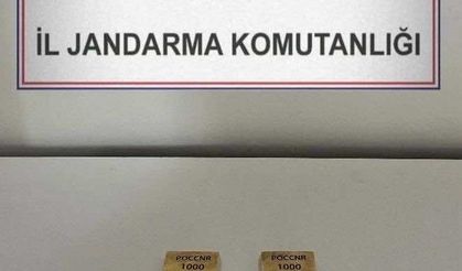 Kars’ta 2 kilo külçe altın ele geçirildi