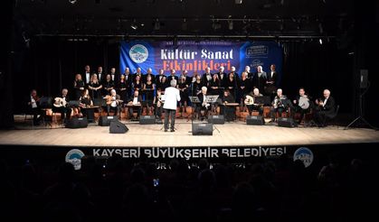 Türk Sanat Müziği konseri Kayserililerden büyük ilgi gördü