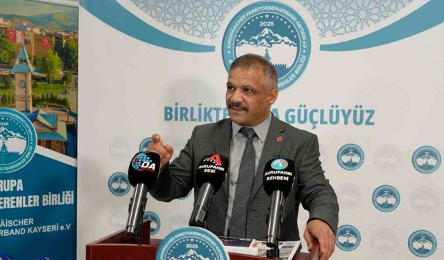 Avrupa Kayserili İşverenler Birliği'nden Köln'de Kayseri'ye yatırım zirvesi