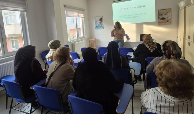 Gerze’de vatandaşlara sağlık eğitimleri