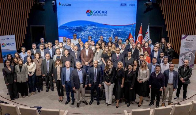 SOCAR Energy School 4'üncü döneminin açılış töreni ve ilk dersi Aliağa'da gerçekleşti