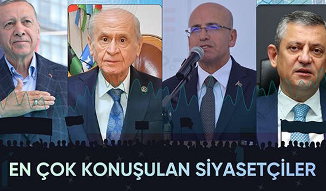 En Çok Konuşulan Siyasetçiler Belli Oldu!