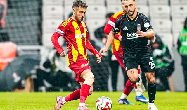 Trendyol Süper Lig: Beşiktaş: 0 - Kayserispor: 0 (İlk yarı)