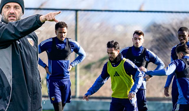 Kayserispor’da ikinci yarı hazırlıkları sürüyor