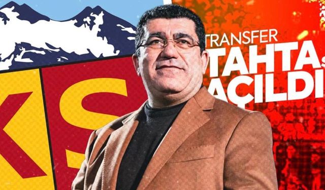 Kayserispor'un transfer tahtası açıldı