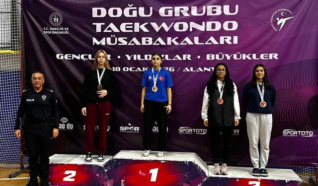 Taekwondoda büyük başarı: Nehir Utangaç Türkiye şampiyonu oldu