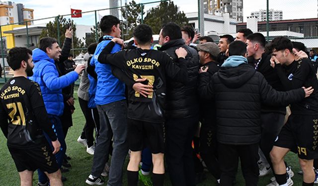 Kayseri Ülküspor lideri devirdi