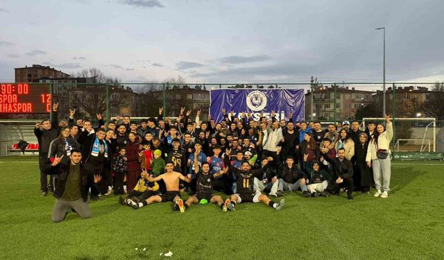 Kayseri Ülküspor şampiyon