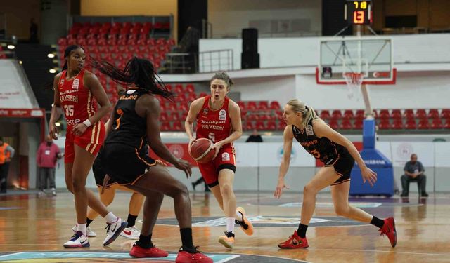 Melikgazi Kayseri Basketbol 12. kez kaybetti