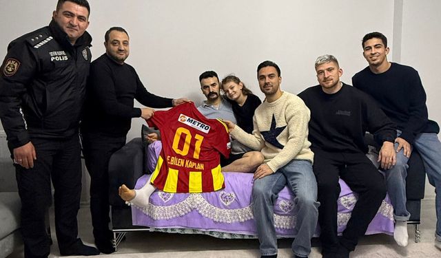 Kayserisporlu futbolculardan anlamlı ziyaret