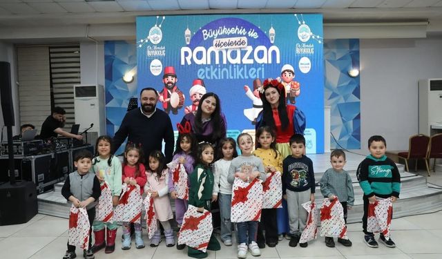 Hacılar'da etkinliklerle Ramazan sevinci yaşandı