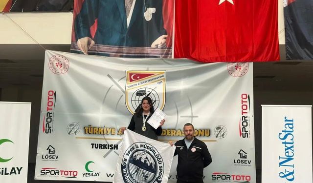 Kayserili sporcu Türkiye Şampiyonu oldu