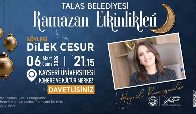 Talas'ın Ramazan etkinliklerinde 3. hafta heyecanı