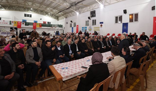 Büyükkılıç, Ramazan’ın Bereketini İki Ayrı İftarda Vatandaşlarla Paylaştı