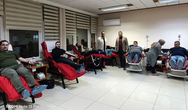 Ulaştırma Memur Sendikası'ndan kan bağışı seferberliği