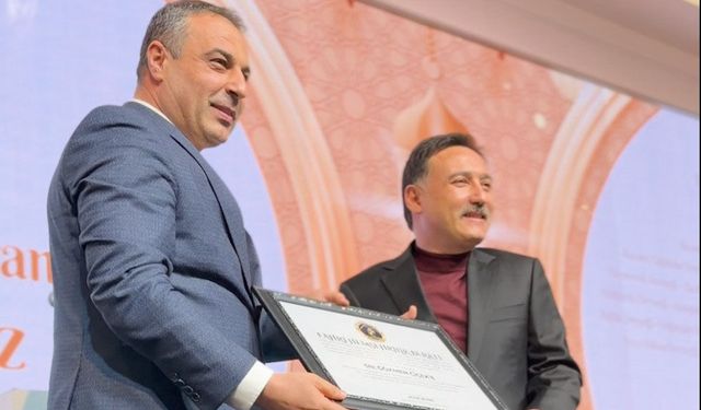 Vali Çiçek’e Fahri Sivaslı Beratı verildi