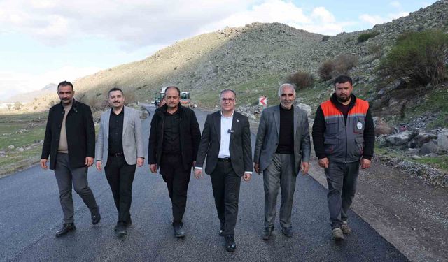 Başkan Özdoğan: 'Hürmetçi - Gelbula yolunda konfor artıyor'