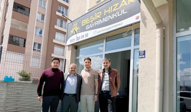 AKİB Genel Başkanı Hızar’dan Beşir Hızar Gayrimenkule ziyaret