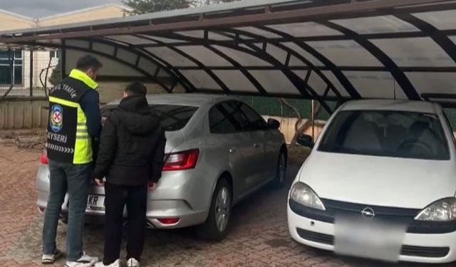 Kayseri’de 1 haftada 819 sürücüye cezai işlem uygulandı