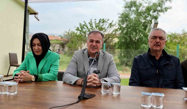 Başkan Özdoğan: 'Hacılar'a yakışır şekilde hizmet etmek için çalışıyoruz'