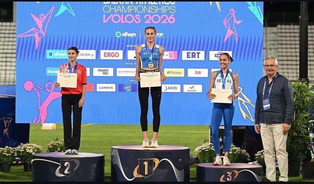 Olimpik sporcu Sümeyye Erol Balkan ikincisi oldu