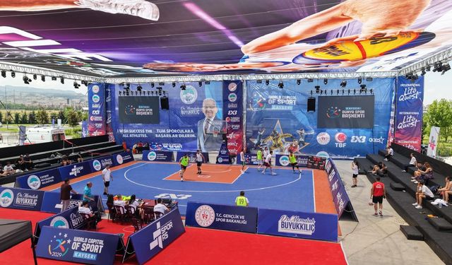 Kayseri’de FIBA 3x3 Lite Quest 2026 Turnuvası başladı