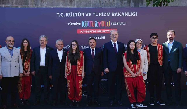 Kayseri'de Kültür Yolu heyecanı başladı