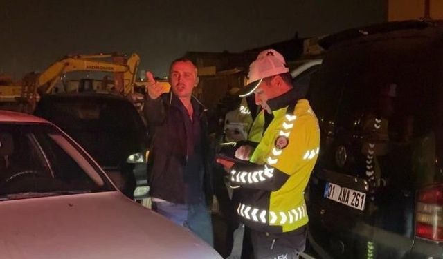 Polisten kaçan alkollü sürücüden basın mensubuna saldırı
