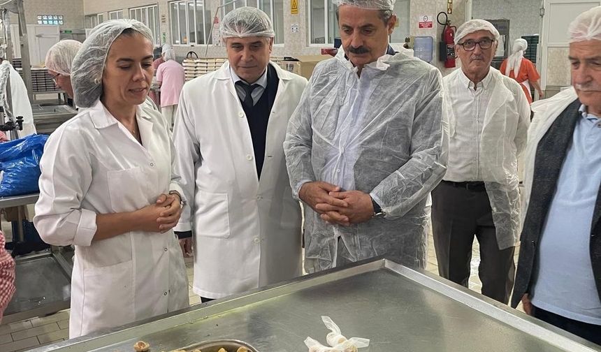Faruk Çelik’ten Kardelen Kestane Şekeri’ne ziyaret