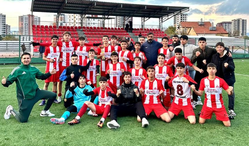 GÜLTEPE SPOR U-16 NAMAĞLUP ŞAMPİYON