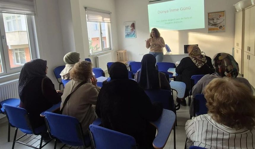 Gerze’de vatandaşlara sağlık eğitimleri