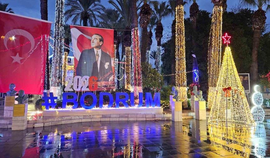 Bodrum'da yılbaşı hareketliliği zirveye ulaştı