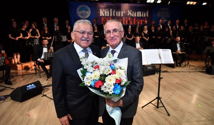 Başkan Büyükkılıç: ''Kültür olmadan olmaz, sanat olmadan olmaz'